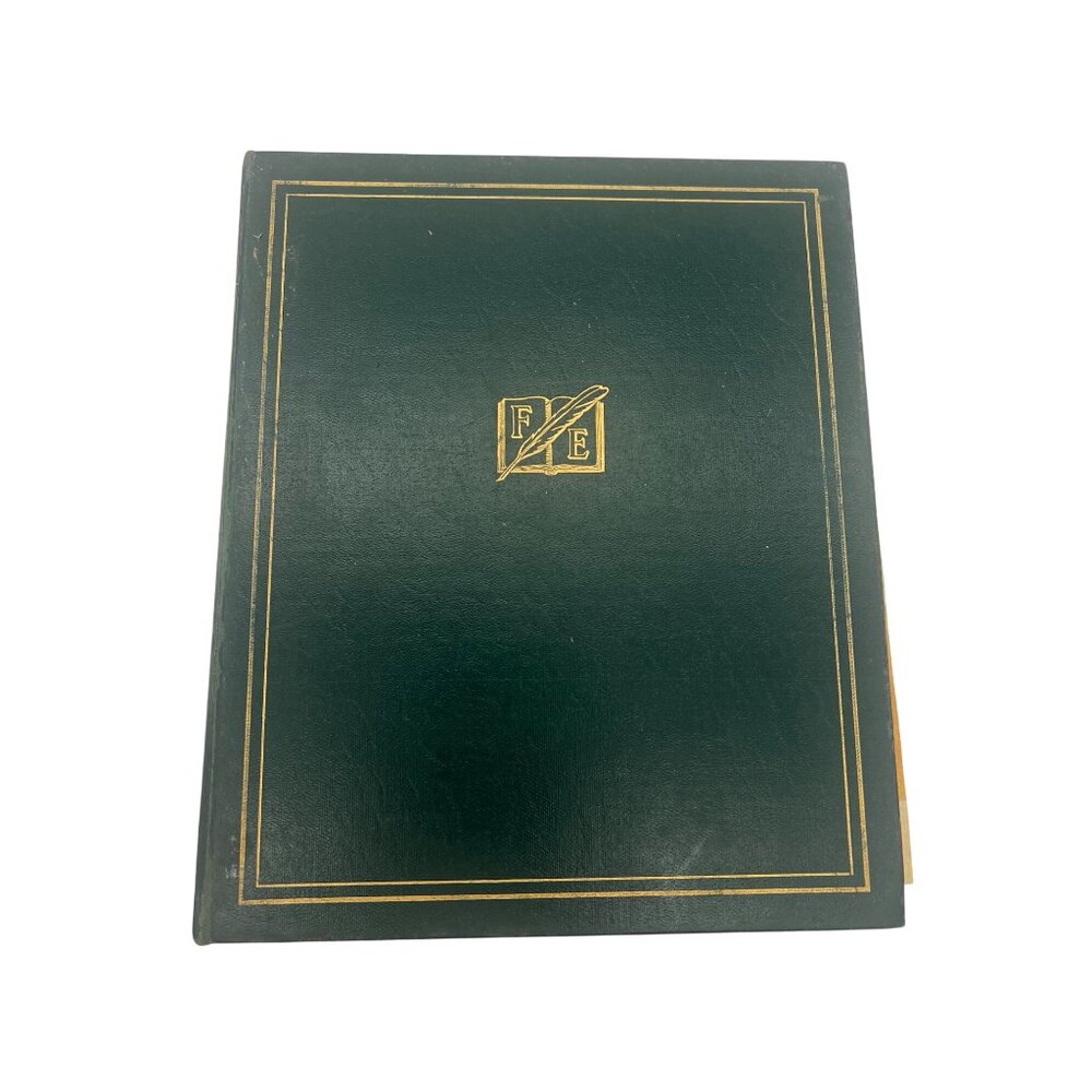 1962 World Book Encyclopedia Salesman Sample Binder w/ Ephemera